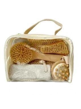 Wood & Winston Massage Bath Loofah Spa Gift Set